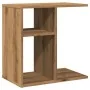 Mesa auxiliar de madera contrachapada roble artisan 50x30x50 cm by , Side tables - Ref: Foro24-856561, Price: 33,54 €, Discou...