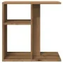 Mesa auxiliar de madera contrachapada roble artisan 50x30x50 cm by , Side tables - Ref: Foro24-856561, Price: 33,54 €, Discou...