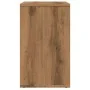 Mesa auxiliar de madera contrachapada roble artisan 50x30x50 cm by , Side tables - Ref: Foro24-856561, Price: 33,54 €, Discou...