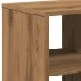 Mesa auxiliar de madera contrachapada roble artisan 50x30x50 cm by , Side tables - Ref: Foro24-856561, Price: 33,54 €, Discou...