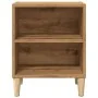 Mesita de noche madera de ingeniería roble artisian 40x30x50 cm de , Mesitas de noche - Ref: Foro24-856418, Precio: 35,92 €, ...