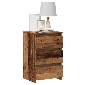 Mesitas de noche 2uds madera ingeniería envejecida 40x35x62,5cm by , Nightstands - Ref: Foro24-856523, Price: 96,32 €, Discou...