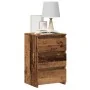 Mesitas de noche 2uds madera ingeniería envejecida 40x35x62,5cm by , Nightstands - Ref: Foro24-856523, Price: 96,27 €, Discou...