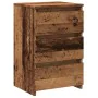 Mesitas de noche 2uds madera ingeniería envejecida 40x35x62,5cm by , Nightstands - Ref: Foro24-856523, Price: 96,27 €, Discou...