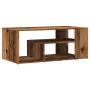 Mesa de centro de madera contrachapada envejecida 100x50x40 cm by , Coffee table - Ref: Foro24-856556, Price: 64,40 €, Discou...