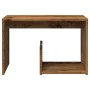 Mesa auxiliar de madera contrachapada envejecida 59x36x38 cm by , Side tables - Ref: Foro24-856540, Price: 34,28 €, Discount: %