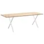 Patas para mesa de comedor en forma de X 2 uds acero blanco by , Table legs - Ref: Foro24-4012917, Price: 64,77 €, Discount: %