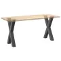 Patas para mesa de comedor en forma de X 2 uds acero antracita by , Table legs - Ref: Foro24-4012974, Price: 102,61 €, Discou...