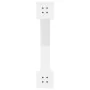 Patas para mesa de comedor en forma de X 2 uds acero blanco by , Table legs - Ref: Foro24-4012981, Price: 112,09 €, Discount: %