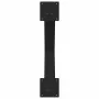 Patas para mesa de comedor en forma de X 3 uds acero negro by , Table legs - Ref: Foro24-4012988, Price: 134,08 €, Discount: %