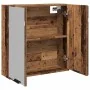 Armario de espejo de baño contrachapada envejecida 64x20x66,5cm von , Badezimmerwaschtische - Ref: Foro24-856940, Preis: 72,4...