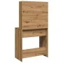 Tocador con espejo roble artisan 74,5x40x141 cm von , Tische - Ref: Foro24-857008, Preis: 98,95 €, Rabatt: %