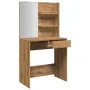 Tocador con espejo roble artisan 74,5x40x141 cm von , Tische - Ref: Foro24-857008, Preis: 98,95 €, Rabatt: %