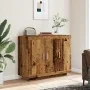 Aparador de madera de ingeniería envejecida 92x35x75 cm de , Aparadores - Ref: Foro24-856864, Precio: 87,36 €, Descuento: %