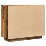 Aparador de madera de ingeniería envejecida 92x35x75 cm de , Aparadores - Ref: Foro24-856864, Precio: 87,36 €, Descuento: %