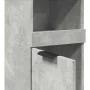Armario de baño contrachapada gris hormigón 32x34x188,5 cm de , Tocadores de baño - Ref: Foro24-856942, Precio: 77,20 €, Desc...