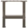 Patas para mesa de centro de acero natural 2 uds 30x(30-31) cm by , Table legs - Ref: Foro24-4013255, Price: 46,50 €, Discoun...