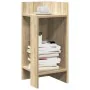 Mesas auxiliares 2 uds con estante roble sonoma 25,5x27x60 cm von , Seitentische - Ref: Foro24-858547, Preis: 42,66 €, Rabatt: %