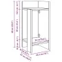 Mesas auxiliares 2 uds con estante roble sonoma 25,5x27x60 cm von , Seitentische - Ref: Foro24-858547, Preis: 42,66 €, Rabatt: %