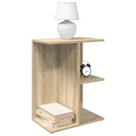 Mesita noche 2 uds madera ingeniería roble Sonoma 46,5x29x61 cm by , Nightstands - Ref: Foro24-858655, Price: 56,18 €, Discou...