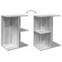 Mesita de noche madera de ingeniería gris Sonoma 46,5x29x61 cm by , Nightstands - Ref: Foro24-858660, Price: 37,82 €, Discoun...