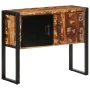 Mueble consola madera maciza reciclada multicolor 90x35x75 cm by , Side tables - Ref: Foro24-4013572, Price: 194,45 €, Discou...