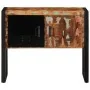 Mueble consola madera maciza reciclada multicolor 90x35x75 cm by , Side tables - Ref: Foro24-4013572, Price: 194,45 €, Discou...