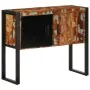 Mueble consola madera maciza reciclada multicolor 90x35x75 cm by , Side tables - Ref: Foro24-4013572, Price: 194,45 €, Discou...