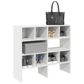 Zapateros 2 uds apilables blanco 89,5x30x40 cm von , Kommoden-Organizer und Bar-Kleiderbügel - Ref: Foro24-858840, Preis: 73,...