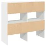 Zapateros 2 uds apilables blanco 89,5x30x40 cm by , Dresser Organizers and Bar Hangers - Ref: Foro24-858840, Price: 65,40 €, ...