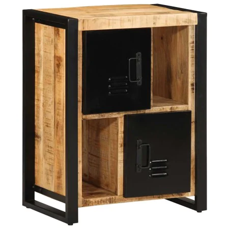 Aparador de madera maciza de mango rugosa 55x35x70 cm de , Aparadores - Ref: Foro24-4013579, Precio: 184,78 €, Descuento: %