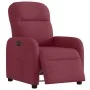 Sillón reclinable eléctrico tela rojo tinto by , Armchairs - Ref: Foro24-3302955, Price: 232,05 €, Discount: %