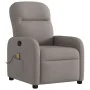Sillón de masaje reclinable de tela gris taupé by , Armchairs - Ref: Foro24-4015539, Price: 208,77 €, Discount: %