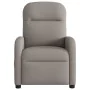 Sillón de masaje reclinable de tela gris taupé by , Armchairs - Ref: Foro24-4015539, Price: 208,77 €, Discount: %