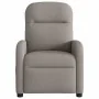 Sillón reclinable de masaje eléctrico tela gris taupe by , Armchairs - Ref: Foro24-3302969, Price: 263,59 €, Discount: %