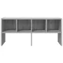Zapatero apilable gris sonoma 89,5x30x40 cm de , Organizadores de vestidores y perchas de barra - Ref: Foro24-858849, Precio:...