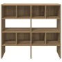Zapateros 2 uds apilables roble artesanal 89,5x30x40 cm von , Kommoden-Organizer und Bar-Kleiderbügel - Ref: Foro24-858856, P...