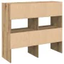 Zapateros 2 uds apilables roble artesanal 89,5x30x40 cm von , Kommoden-Organizer und Bar-Kleiderbügel - Ref: Foro24-858856, P...