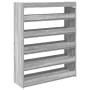 Mueble zapatero madera contrachapada gris sonoma 80x25x100 cm de , Zapateros y organizadores de calzado - Ref: Foro24-859901,...