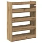 Zapatero artesanal de madera contrachapada 60x25x81 cm de , Zapateros y organizadores de calzado - Ref: Foro24-859886, Precio...