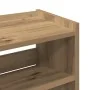 Zapatero artesanal de madera contrachapada 60x25x81 cm de , Zapateros y organizadores de calzado - Ref: Foro24-859886, Precio...