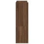 Mueble zapatero madera contrachapada marrón roble 60x25x81 cm de , Zapateros y organizadores de calzado - Ref: Foro24-859884,...