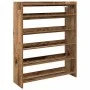 Mueble zapatero madera contrachapada madera vieja 80x25x100 cm by , Shoe racks and shoe organizers - Ref: Foro24-859903, Pric...