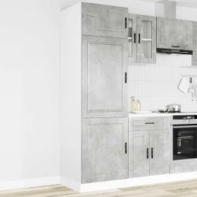 Mueble de cocina Porto de madera contrachapada gris hormigón de , Armarios de cocina - Ref: Foro24-854111, Precio: 206,27 €, ...