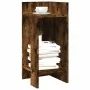 Mesas auxiliares 2 uds con estante ahumado roble 25,5x27x60 cm von , Seitentische - Ref: Foro24-858551, Preis: 39,53 €, Rabat...