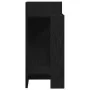 Mesas auxiliares 2 uds con estante negro 25,5x27x60 cm de , Mesas auxiliares - Ref: Foro24-858545, Precio: 40,22 €, Descuento: %