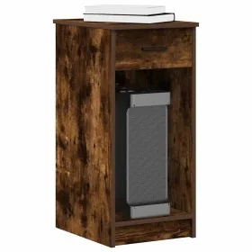 Torre de ordenador con cajón roble ahumado 35x45x77 cm von , Schreibtische - Ref: Foro24-858744, Preis: 56,75 €, Rabatt: %