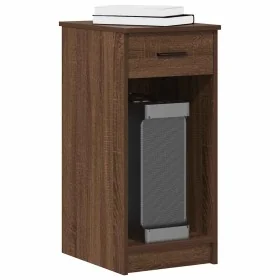 Torre de ordenador con cajón roble marrón 35x45x77 cm von , Schreibtische - Ref: Foro24-858746, Preis: 55,07 €, Rabatt: %