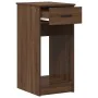Torre de ordenador con cajón roble marrón 35x45x77 cm von , Schreibtische - Ref: Foro24-858746, Preis: 55,97 €, Rabatt: %
