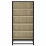 Mueble zapatero madera contrachapada roble sonoma 48x38x97,5 cm by , Shoe racks and shoe organizers - Ref: Foro24-849205, Pri...